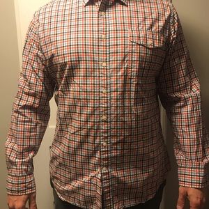Men’s Gap plaid button down, XXL